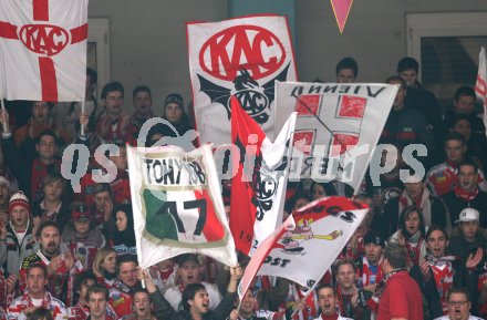 Eishockey Bundesliga. VSV gegen KAC. KAC Fansektor. Villach, am 22.12.2006.
Foto: qspictures/Kuess 
---
pressefotos, pressefotografie, kuess, qs, qspictures, sport, bild, bilder, bilddatenbank