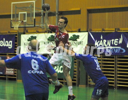 Handball Bundesliga Derby HCK 59 gegen SC Ferlach. Patrick Jochum. Klagenfurt, am 10.12.2005.
Foto: Kuess 
---
pressefotos, pressefotografie, kuess, qs, qspictures, sport, bild, bilder, bilddatenbank