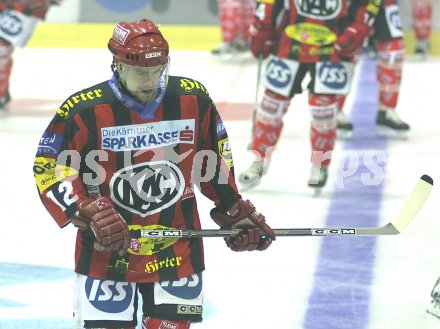 Eishockey Bundesliga. KAC. Jens-Felix Kraiger. Klagenfurt, am 30.9.2005.
Foto: Kuess 
---
pressefotos, pressefotografie, kuess, qs, qspictures, sport, bild, bilder, bilddatenbank