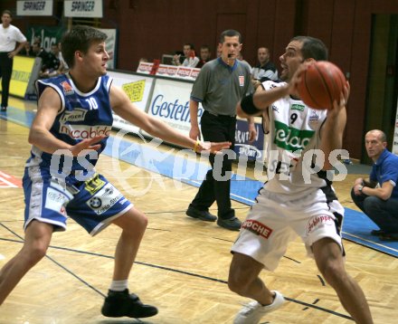 Basketball Bundesliga. Woerthersee Piraten gegen Oberwart Gunners. Joachim Buggelsheim.  Klagenfurt, am 23.10.2005.
---
pressefotos, pressefotografie, kuess, qs, qspictures, sport, bild, bilder, bilddatenbank