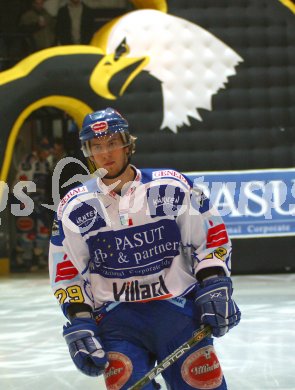 Eishockey Bundesliga. VSV gegen KAC. Christoph Sivec. Villach, am 15.1.2006.
---
pressefotos, pressefotografie, kuess, qs, qspictures, sport, bild, bilder, bilddatenbank