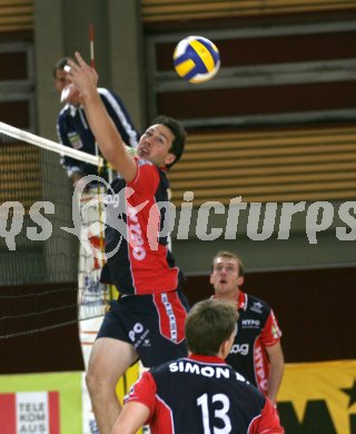 Volleyball Bundesliga. HYPO VBK Klagenfurt. Adam Simac. Klagenfurt, am 23.9.2006.
---
pressefotos, pressefotografie, kuess, qs, qspictures, sport, bild, bilder, bilddatenbank