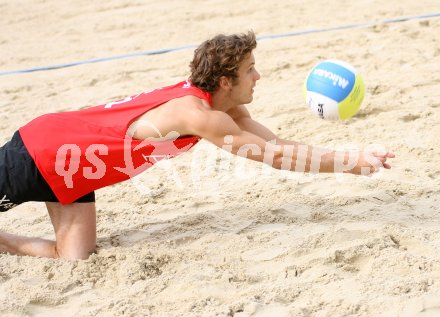 Beachvolleyball Grand Slam. Alexander Xandi Huber (?sterreich). Klagenfurt, am 8.2.2006
---
pressefotos, pressefotografie, kuess, qs, qspictures, sport, bild, bilder, bilddatenbank