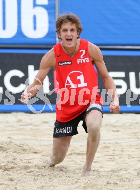 Beachvolleyball Grand Slam. Alexander Xandi Huber (?sterreich). Klagenfurt, am 8.2.2006
---
pressefotos, pressefotografie, kuess, qs, qspictures, sport, bild, bilder, bilddatenbank