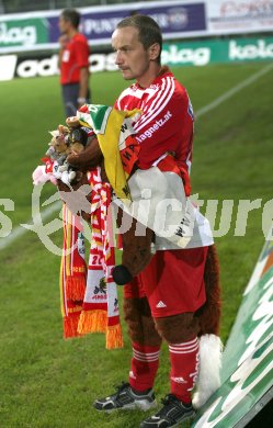 Fussball. Red Zac Liga. FC K?rnten gegen Admira. Maskottchen des FCK. Klagenfurt, am 18.8.2006.
---
pressefotos, pressefotografie, kuess, qs, qspictures, sport, bild, bilder, bilddatenbank