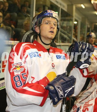 Eishockey Bundesliga. KAC gegen Salzburg. Philipp Pinter (Salzburg). Klagenfurt, am 22.10.2006.
Foto: Kuess
---
pressefotos, pressefotografie, kuess, qs, qspictures, sport, bild, bilder, bilddatenbank