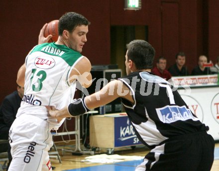 Basketball. W?rthersee Piraten gegen Dukes Klosterneuburg. Srdan Helbich (Piraten). Klagenfurt, am 16.2.2007
Foto: Kuess
---
pressefotos, pressefotografie, kuess, qs, qspictures, sport, bild, bilder, bilddatenbank