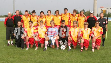 Drei Regionen Jugendspiele in Gradisca di Isonzo. K?rntens Fussballauswahl belegte den 2. P?atz. Gradisc di Isonzo, am 16.9.2005.
---
pressefotos, pressefotografie, kuess, qs, qspictures, sport, bild, bilder, bilddatenbank
