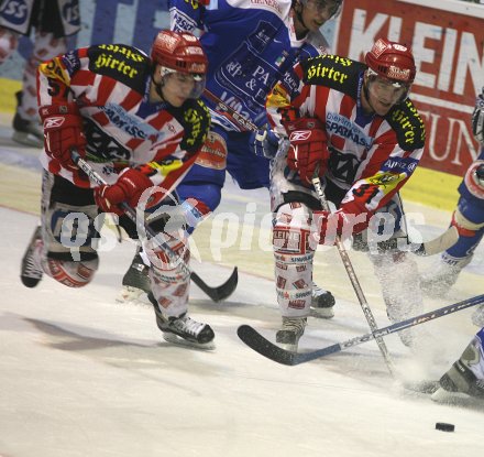 Eishockey Bundesliga. KAC gegen VSV. Wilfan uns Schaden (KAC). Klagenfurt, am 17.2.2006.
---
pressefotos, pressefotografie, kuess, qs, qspictures, sport, bild, bilder, bilddatenbank