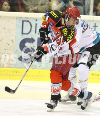Eishockey Bundesliga. KAC gegen EHC Liwest Black Wings Linz. Thomas Hundertpfund (KAC). Klagenfurt, am 26.1.2007.
Foto: Kuess
---
pressefotos, pressefotografie, kuess, qs, qspictures, sport, bild, bilder, bilddatenbank