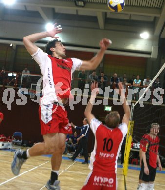 Volleyball Bundesliga. HYO VBK Klagenfurt.  Adam Simac. Klagenfurt, am 15.10.2006.
Foto: Kuess
---
pressefotos, pressefotografie, kuess, qs, qspictures, sport, bild, bilder, bilddatenbank