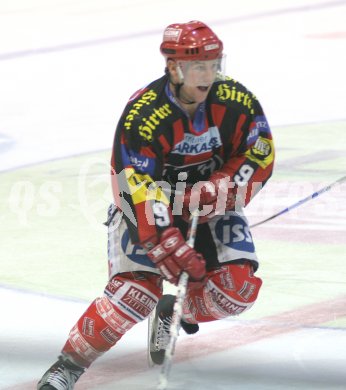 Eishockey Bundesliga. KAC  Salzburg.  Chad Hinz.
Klagenfurt, am 6.11.2005.

---
pressefotos, pressefotografie, kuess, qs, qspictures, sport, bild, bilder, bilddatenbank
