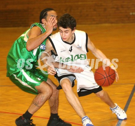 Basketball. Kos-Celovec gegen W?rthersee Piraten. Gonzales Adalberto (Kos), Breithuber Marko (Piraten). Klagenfurt, 1.2.2007.
Foto: Kuess
---
pressefotos, pressefotografie, kuess, qs, qspictures, sport, bild, bilder, bilddatenbank
