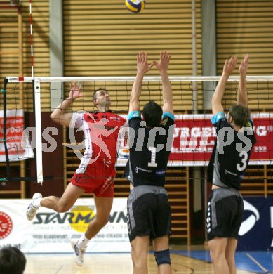 Volleyball Bundesliga. Hypo VBK gegen Enns. Peter Polony (Hypo). Klagenfurt, am 11.11.2006.
Foto: Kuess
---
pressefotos, pressefotografie, kuess, qs, qspictures, sport, bild, bilder, bilddatenbank