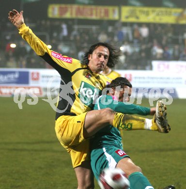 Fussball Red Zac Bundesliga. FC K?rnten gegen Parndorf. Gerald Strafner (FCK). Klagenfurt, am 28.11.2006.
Foto: Kuess
---
pressefotos, pressefotografie, kuess, qs, qspictures, sport, bild, bilder, bilddatenbank
