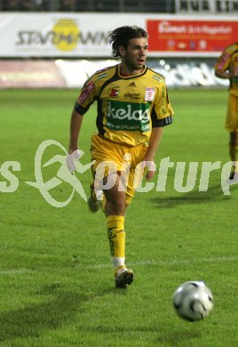 Fussball. Red Zac Liga. FC K?rnten gegen Admira. Edmir-Edo Adilovic (FCK). Klagenfurt, am 18.8.2006.
---
pressefotos, pressefotografie, kuess, qs, qspictures, sport, bild, bilder, bilddatenbank