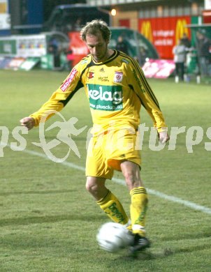 Fussball Red Zac Bundesliga. FC K?rnten gegen FC Lustenau. Hannes Toth (FCK). Klagenfurt, am 10.11.2006.
Foto: Kuess
---
pressefotos, pressefotografie, kuess, qs, qspictures, sport, bild, bilder, bilddatenbank