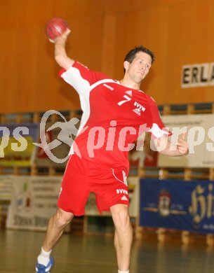 Handball Bundesliga. SC Ferlach gegen SVVW Klagenfurt. Goran Bilbija (SVVW), Ferlach, am 30.9.2006.
---
pressefotos, pressefotografie, kuess, qs, qspictures, sport, bild, bilder, bilddatenbank