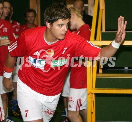 Handball Bundesliga. HCK 59 gegen Unon SPK Korneuburg. G. Reichstann. Viktring, am 16.9.2006.
---
pressefotos, pressefotografie, kuess, qs, qspictures, sport, bild, bilder, bilddatenbank