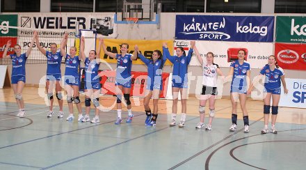 Volleyball Europacup. ATSC Wildcats gegen Velika Gorica (Kroatischer Vizemeister). Jubel der Wildcats. Klagenfurt, am 29.10.2005.
---
pressefotos, pressefotografie, kuess, qs, qspictures, sport, bild, bilder, bilddatenbank