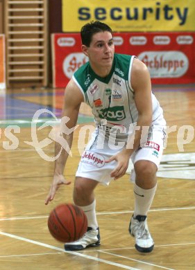 Basketball Bundeslige. W?rthersee Piraten gegen Panthers F?rstenfeld. Andreas Kuttnig  (Piraten). Klagenfurt, am 30.12.2006.
Foto: qspictures/Nadja Kuess
---
pressefotos, pressefotografie, kuess, qs, qspictures, sport, bild, bilder, bilddatenbank