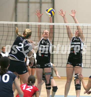 Volleyball 2. Bundesliga. AVC Klagenfurt gegen VT Wien. Jana Opetnik, Sabrina Kosnjek (AVC). Klagenfurt, am 25.11.2006.
Foto: Kuess 
---
pressefotos, pressefotografie, kuess, qs, qspictures, sport, bild, bilder, bilddatenbank
