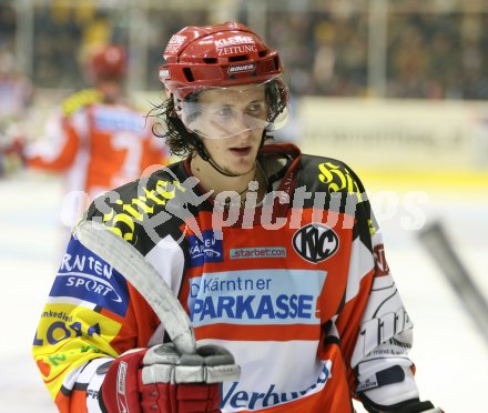 Eishockey Bundesliga. KAC gegen Innsbruck. Christian Ban (KAC). Klagenfurt, am 5.10.2006.
---
pressefotos, pressefotografie, kuess, qs, qspictures, sport, bild, bilder, bilddatenbank