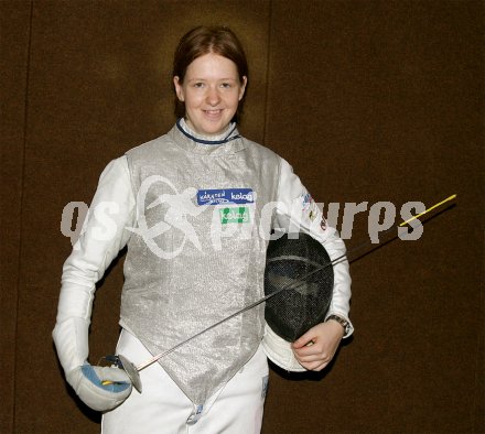 Fechten. Kathrin Genser. Treibach, am 26.2.2005.
---
pressefotos, pressefotografie, kuess, qs, qspictures, sport, bild, bilder, bilddatenbank
