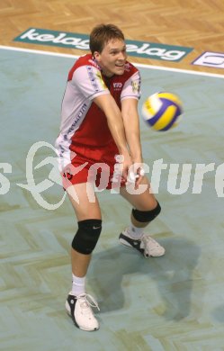 Volleyball Bundesliga. SK Aich/Dob gegen Hypo VBK. Breuss (HYPO VBK).  Bleiburg am 7.10.2006.
---
pressefotos, pressefotografie, kuess, qs, qspictures, sport, bild, bilder, bilddatenbank