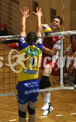 Volleyball Bundesliga. SK Aich/Dob gegen HYPO VBK. Simon Breuss (Hypo VBK). Bleiburg, am 7.10.2006.
---
pressefotos, pressefotografie, kuess, qs, qspictures, sport, bild, bilder, bilddatenbank