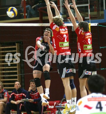 Volleyball Bundesliga. HYPO VBK KLagenfurt  gegen Hotvolleys 2. Simon Breuss (HYPO VBK). Klagenfurt, am 18.11.2006.
Foto: Kuess
---
pressefotos, pressefotografie, kuess, qs, qspictures, sport, bild, bilder, bilddatenbank