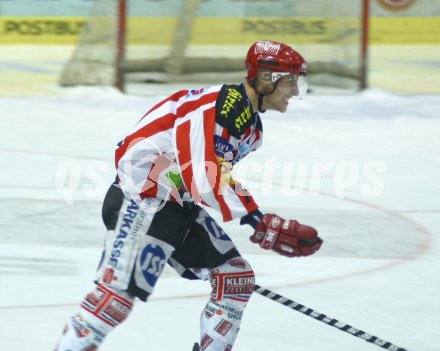 ?sterreichische Eishockey Bundesliga. K?rntner Derby KAC gegen VSV. Jubel von Herbert Ratz (KAC). Klagenfurt, am 26.12.2005.
---
pressefotos, pressefotografie, kuess, qs, qspictures, sport, bild, bilder, bilddatenbank