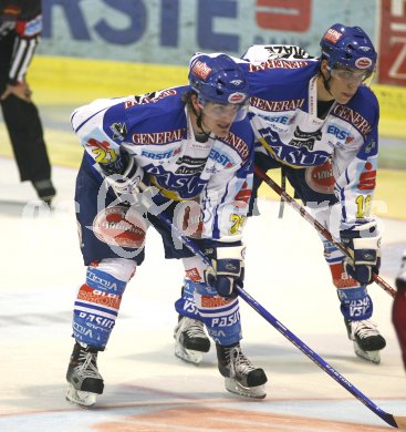 Eishockey Bundesliga. KAC gegen VSV. Nikolas Petrik, Martin Oraze (VSV). Klagenfurt, am 10.10.2006.
---
pressefotos, pressefotografie, kuess, qs, qspictures, sport, bild, bilder, bilddatenbank