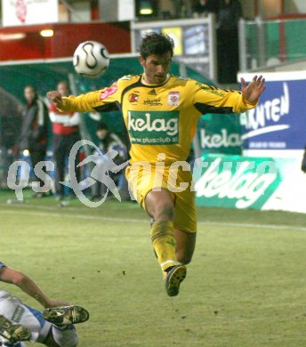 Fussball Red Zac Bundesliga. FC K?rnten gegen FC Lustenau. Robert Schellander (FCK). Klagenfurt, am 10.11.2006.
Foto: Kuess
---
pressefotos, pressefotografie, kuess, qs, qspictures, sport, bild, bilder, bilddatenbank