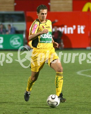 Fussball. Red Zac Liga. FCK gg Kapfenberg. Koen Brack (FCK). Klagenfurt, am 29.8.2006.
---
pressefotos, pressefotografie, kuess, qs, qspictures, sport, bild, bilder, bilddatenbank