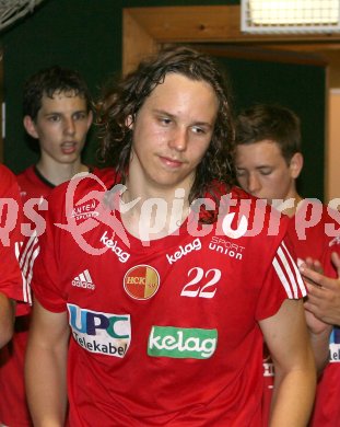 Handball Bundesliga. HCK 59 gegen Unon SPK Korneuburg. Klaus Haslinglehner. Viktring, am 16.9.2006.
---
pressefotos, pressefotografie, kuess, qs, qspictures, sport, bild, bilder, bilddatenbank