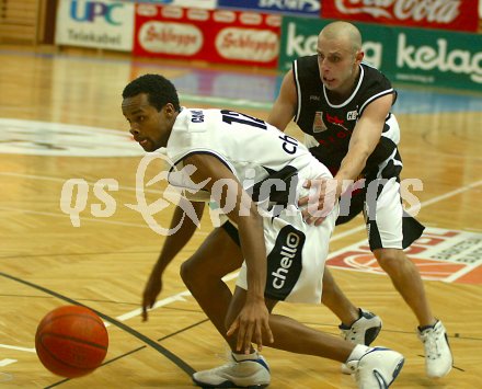 Basketball Bundesliga. W?rthersee Piraten gegen Klosterneuburg. Tobe Carberry. Klagenfurt, am 3.12.2005.
---
pressefotos, pressefotografie, kuess, qs, qspictures, sport, bild, bilder, bilddatenbank
