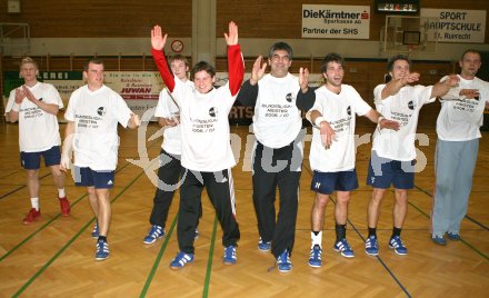 Bundesliga Handball. SVVW gegen HCK. Jubel HCK. Klagenfurt, 3.2.2007
Foto: Kuess
---
pressefotos, pressefotografie, kuess, qs, qspictures, sport, bild, bilder, bilddatenbank
