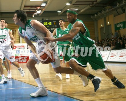 Basketball Bundesliga. W?rthersee Piraten gegen Kapfenberg. Selmir Husanovic  (Piraten). Klagenfurt, am 11.12.2006.
Foto: Kuess
---
pressefotos, pressefotografie, kuess, qs, qspictures, sport, bild, bilder, bilddatenbank