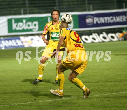 Fussball. Red Zac Liga. FCK gg Kapfenberg. Gerals Strafner und Stanko Bubalo (FCK). Klagenfurt, am 29.8.2006.
---
pressefotos, pressefotografie, kuess, qs, qspictures, sport, bild, bilder, bilddatenbank