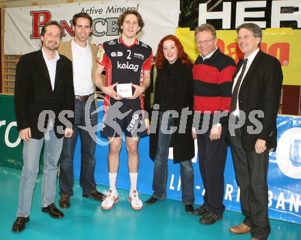 Volleyball Bundesliga. Hypo VBK gegen Tirol. Spieler des Abends wurde Spencer Bemus. Klagenfurt, am 20.3.2006.
---
pressefotos, pressefotografie, kuess, qs, qspictures, sport, bild, bilder, bilddatenbank