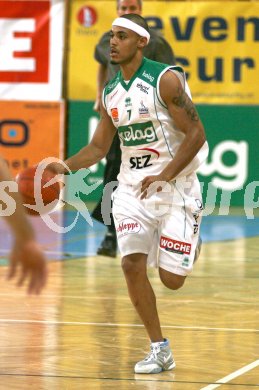 Basketball Bundesliga. W?rthersee Piraten gegen G?ssing Knights. Anthony Shavies (Piraten). Klagenfurt, am 1.11.2006.
Foto: Kuess
---
pressefotos, pressefotografie, kuess, qs, qspictures, sport, bild, bilder, bilddatenbank