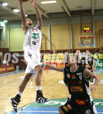 Basketball. W?rthersee Piraten gegen Dukes Klosterneuburg. Kris Clarkson (Piraten). Klagenfurt, am 16.2.2007
Foto: Kuess
---
pressefotos, pressefotografie, kuess, qs, qspictures, sport, bild, bilder, bilddatenbank