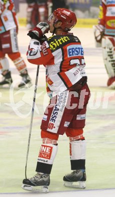 Eishockey Bundesliga. KAC gegen Innsbruck.  Entt?uschung KAC. Klagenfurt, am 5.10.2006.
---
pressefotos, pressefotografie, kuess, qs, qspictures, sport, bild, bilder, bilddatenbank