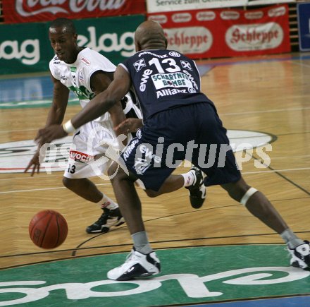 Basketball Bundesliga. W?rthersee Piraten gegen Gmunden. Dwayne Byfield. Klagenfurt, am 19.11.2005.
---
pressefotos, pressefotografie, kuess, qs, qspictures, sport, bild, bilder, bilddatenbank