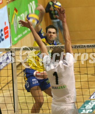 Volleyball Bundesliga. Aich/Dob gegen Salzburg. David Slatinsek (Aich/Dob). Bleiburg, am 2.12.2006.
Foto: Kuess
---
pressefotos, pressefotografie, kuess, qs, qspictures, sport, bild, bilder, bilddatenbank