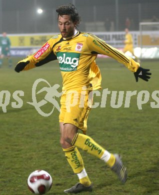 Fussball Red Zac Bundesliga. FC K?rnten gegen Parndorf. Matthias Sereinig (FCK). Klagenfurt, am 28.11.2006.
Foto: Kuess
---
pressefotos, pressefotografie, kuess, qs, qspictures, sport, bild, bilder, bilddatenbank