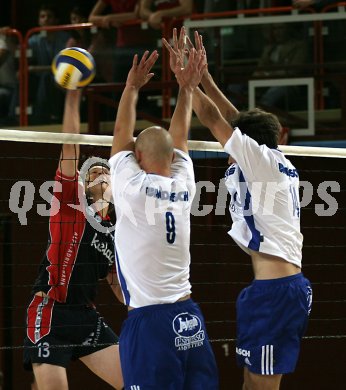Volleyball Bundesliga. Hypo VBK. Simon Breuss. Klagenfurt, am 1.10.2005.
Foto: Kuess
---
pressefotos, pressefotografie, kuess, qs, qspictures, sport, bild, bilder, bilddatenbank