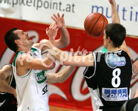 Basketball Bundesliga. W?rthersee Piraten gegen Dukes Klosterneuburg. Samo Grum (Piraten). Klagenfurt, 4.2.2007. 
Foto: Kuess
---
pressefotos, pressefotografie, kuess, qs, qspictures, sport, bild, bilder, bilddatenbank