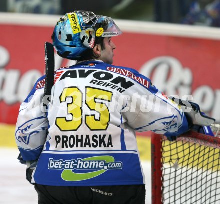 Eishockey Bundesliga. VSV gegen EHC Liwest Linz. Gert Prohaska (VSV). Villach, am 12.1.2007.
Foto: Kuess 
---
pressefotos, pressefotografie, kuess, qs, qspictures, sport, bild, bilder, bilddatenbank